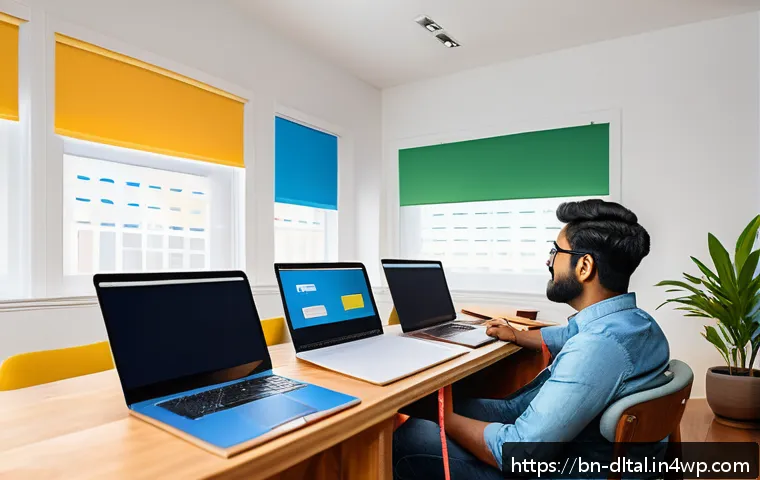 효율적인 업무 방식을 위한 디지털 도구 - A modern digital workspace scene featuring a diverse Bengali team collaborating remotely via cloud-b...